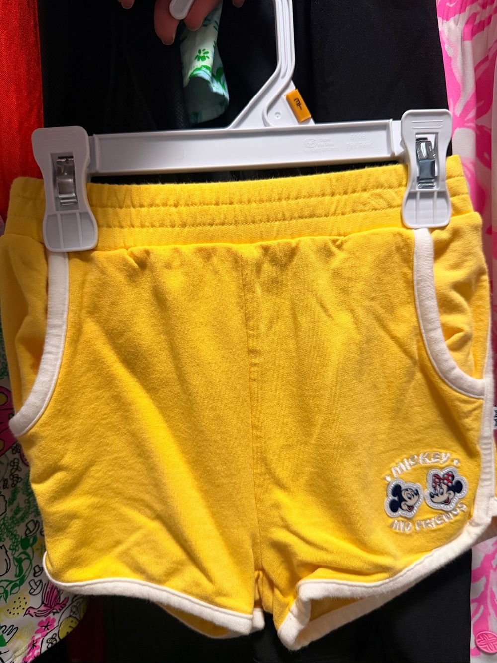 Disney little sleepies Yellow Mickey Mouse Shorts